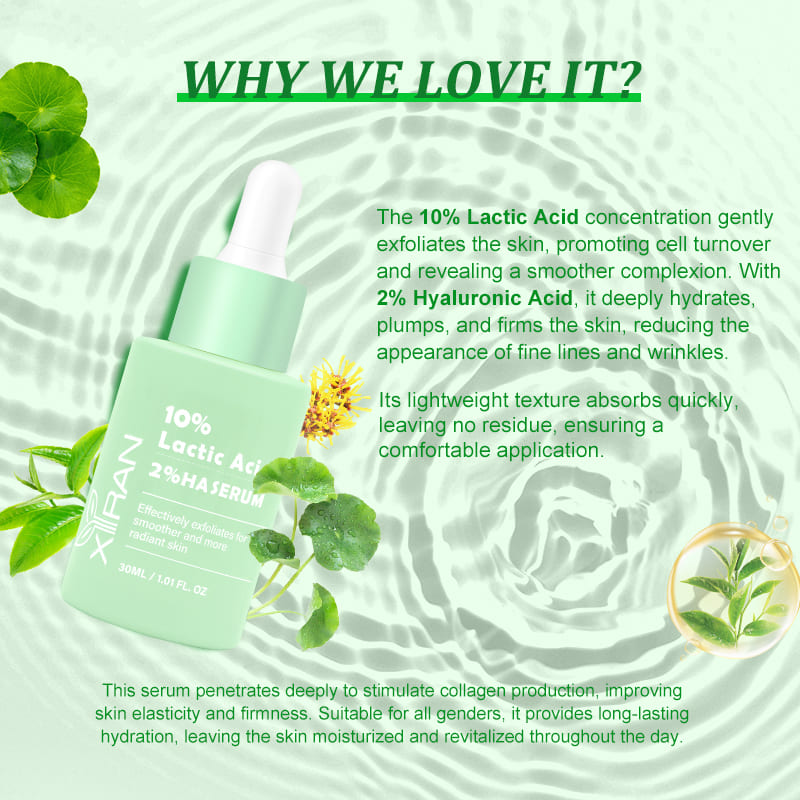 why we love 10% lactic acid & 2% ha serum